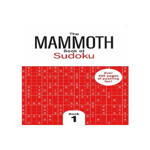 Activity Books-The Mammoth Book of Sudoku